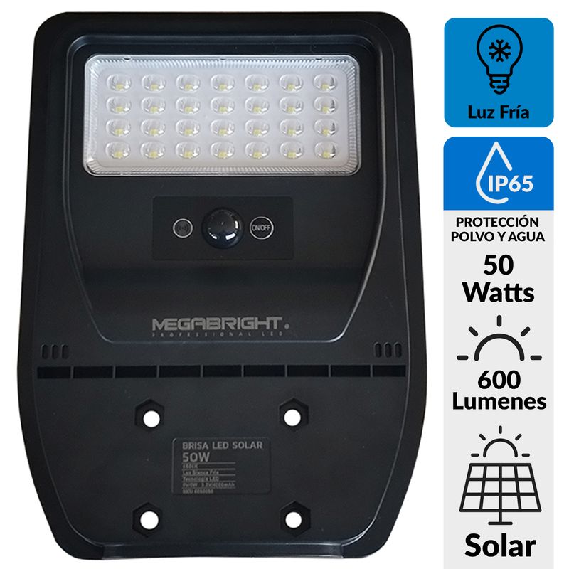 MEGABRIGHT - Brisa Led Solar 50W