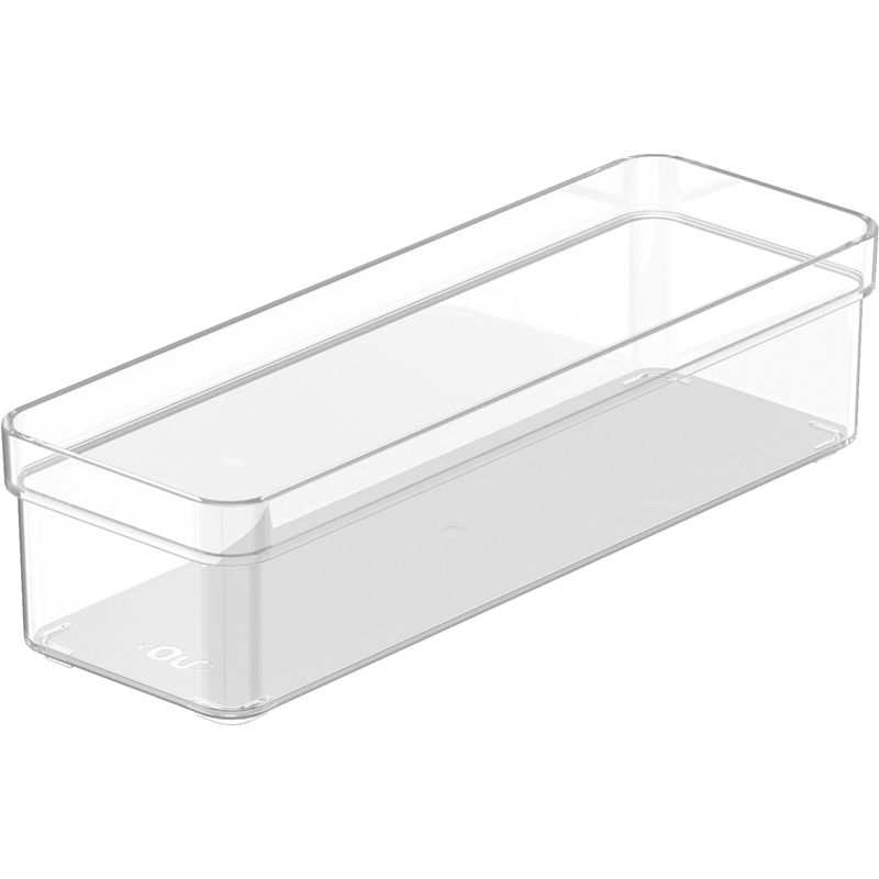 OU - Organizador  cajón 22,5x7,5x5,6 cm transparente