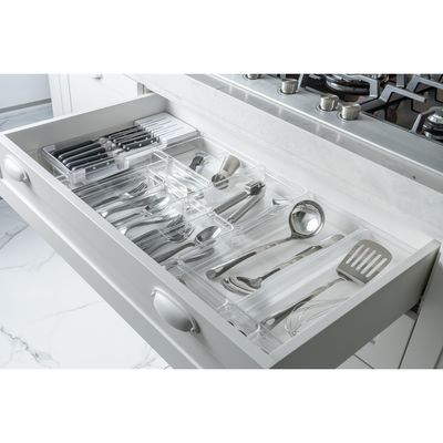 Imagen 2 del producto Organizador cajón 37,5x30x5,6 cm transparente