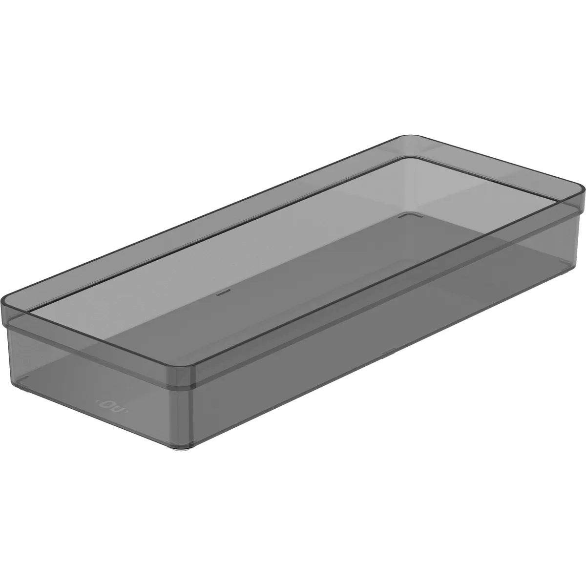 OU - Organizador cajón 37,5x15x5,6  cm gris