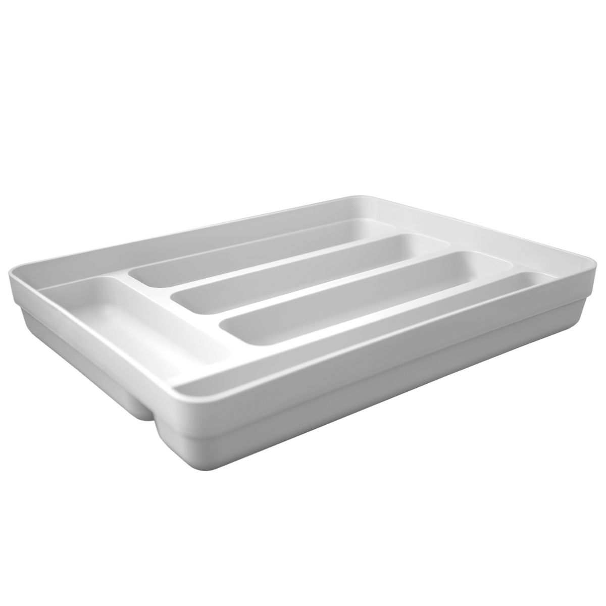 OU - Organizador cubiertos Logic blanco