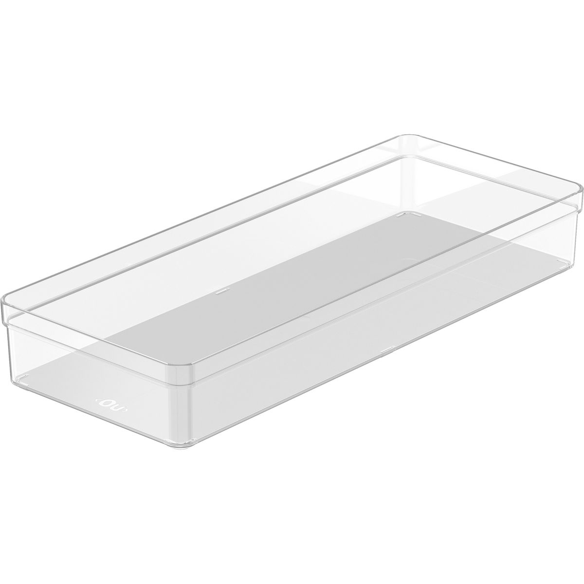 OU - Organizador cajón 37,5x15x5,6 cm transparente