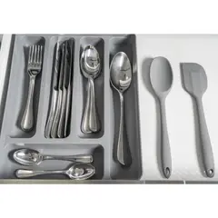 OU - Conjunto organizadores cubiertos gris