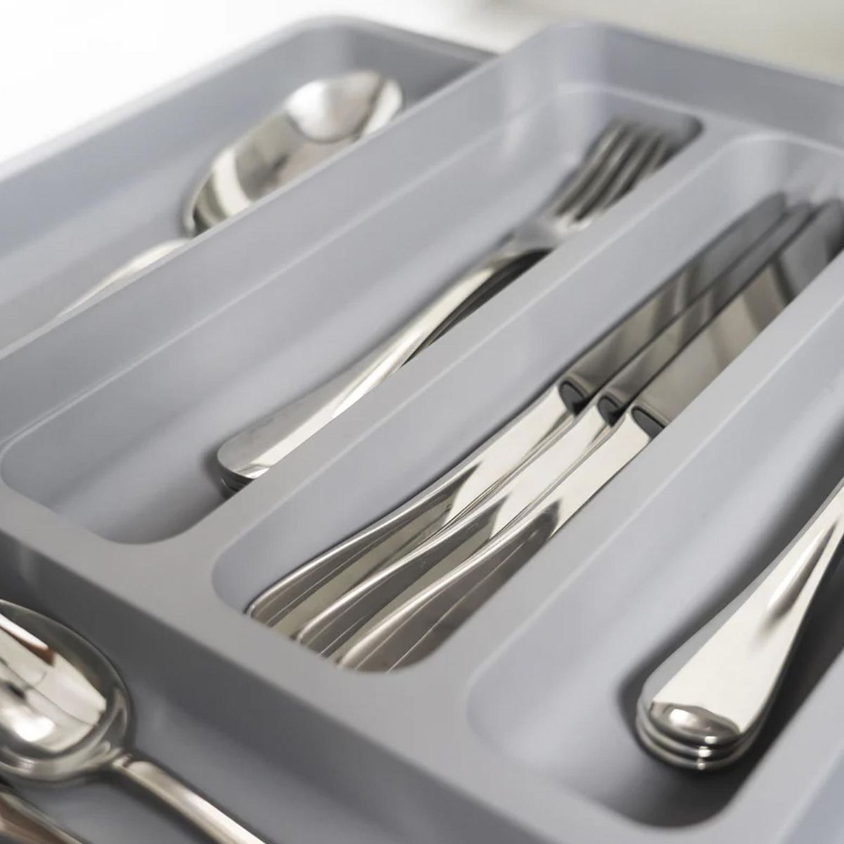 OU - Organizador utensilios extensible gris