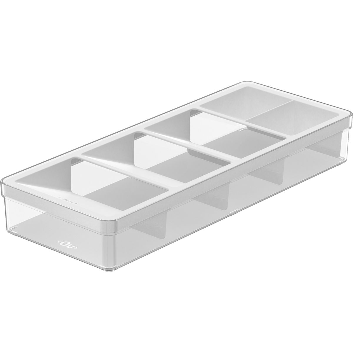 OU - Organizador cubiertos blanco