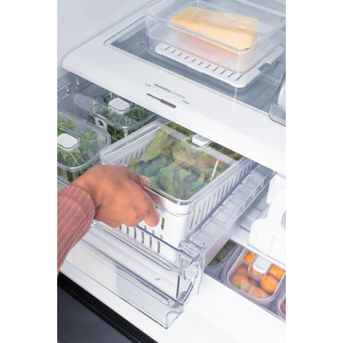 OU - Organizado refrigerador con cesta 5 l