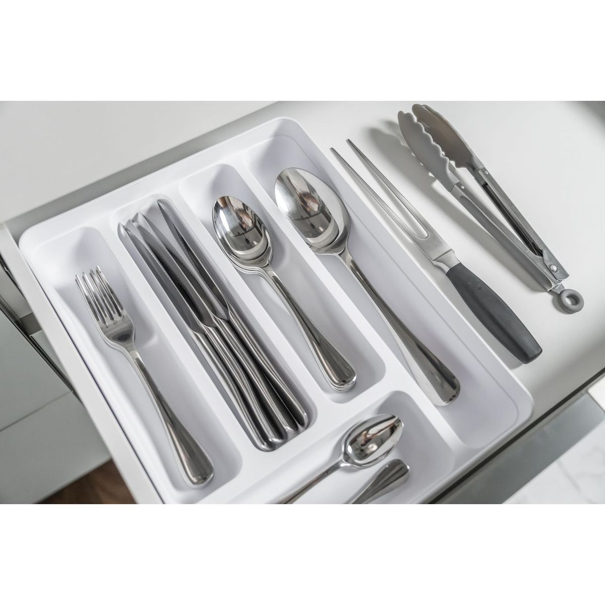 OU - Conjunto organizadores cubiertos blanco