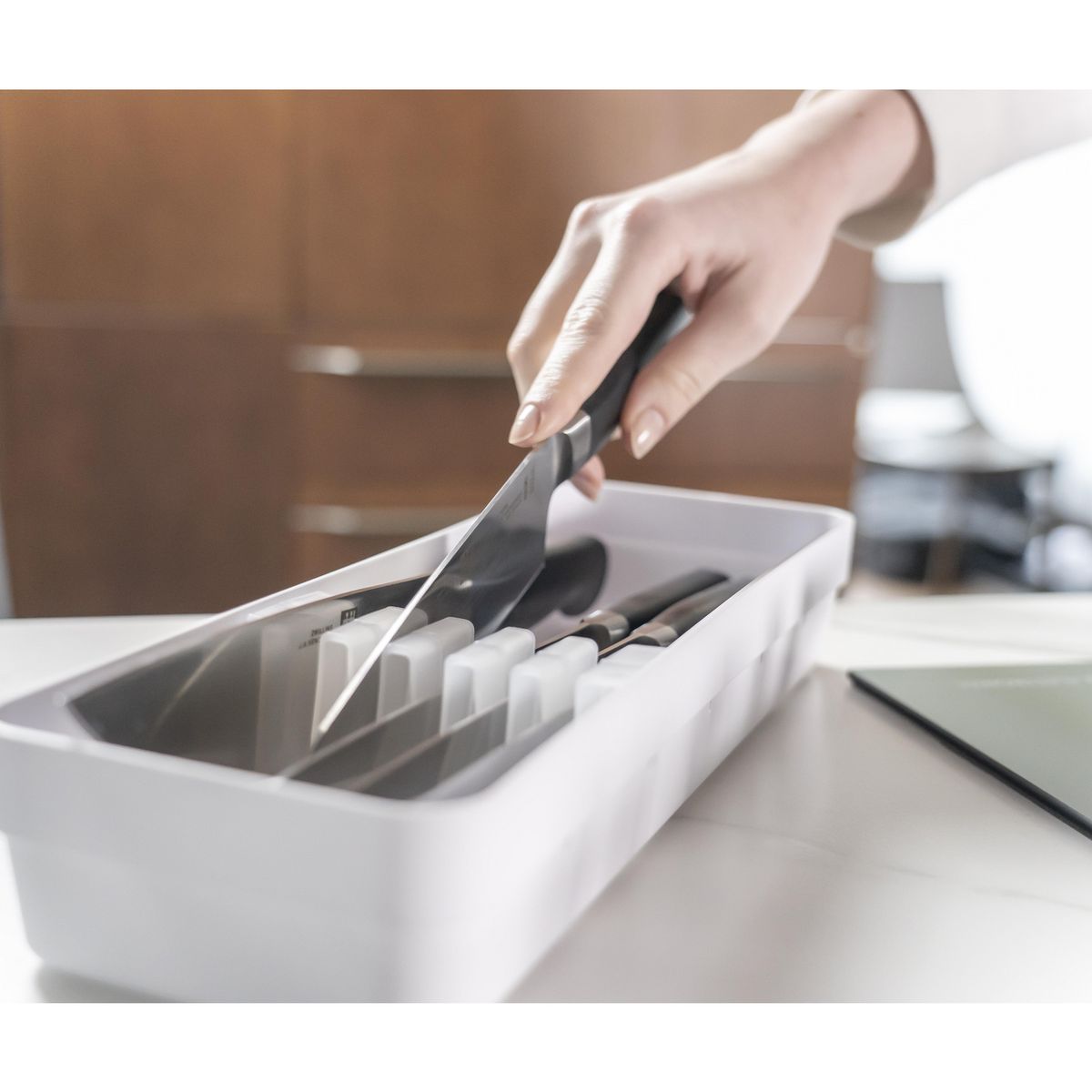 OU - Conjunto organizadores cubiertos blanco