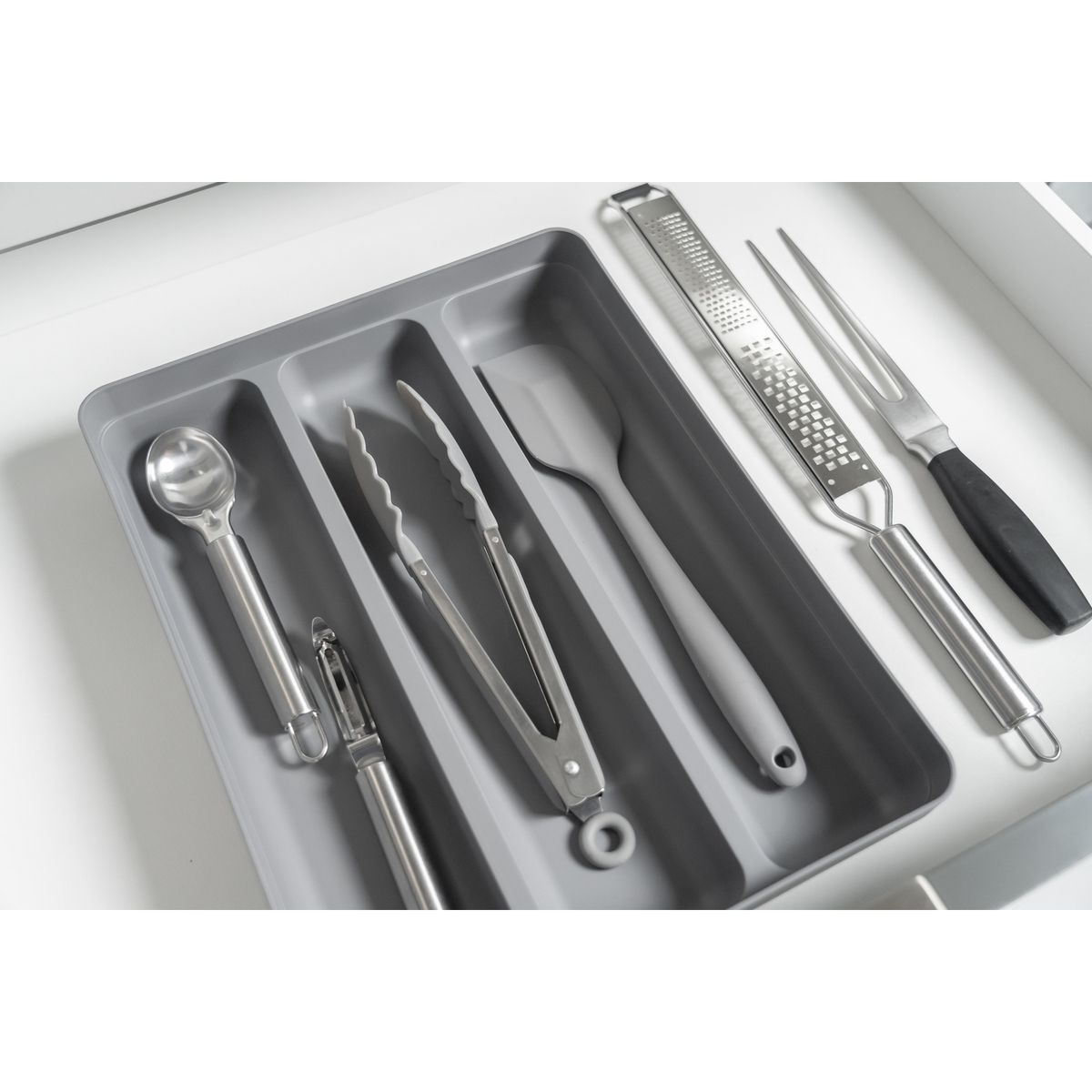 OU - Organizador utensilios Logic gris