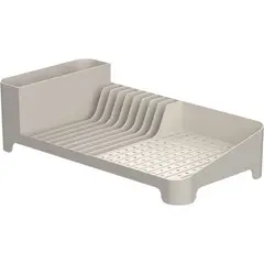 OU - Escurreplatos compacto beige