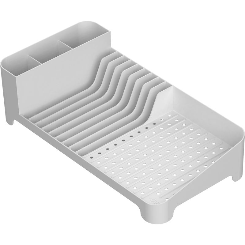OU - Escurreplatos compacto blanco