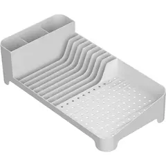 OU - Escurreplatos compacto blanco
