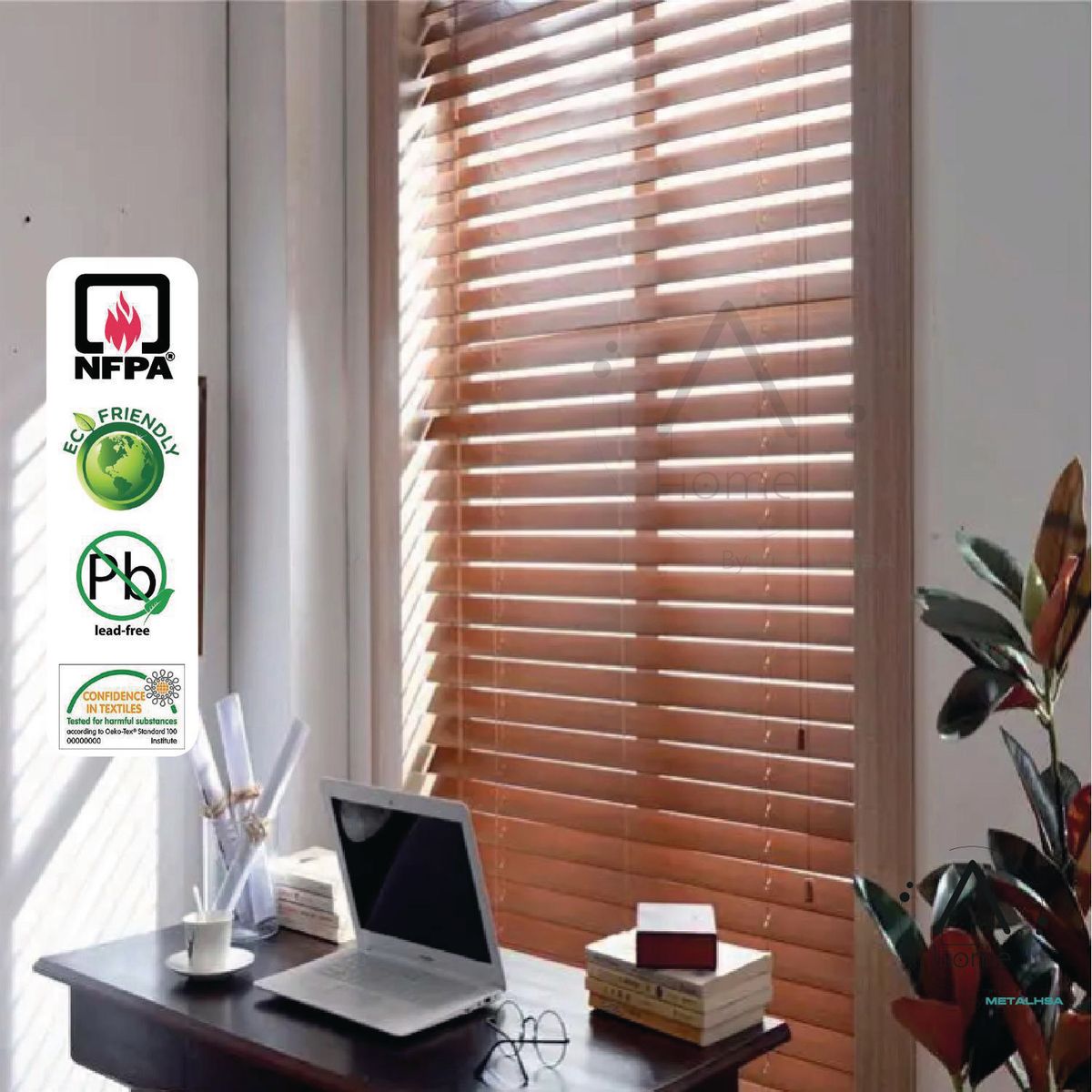 GENERICO - Persiana Recogida 180x165 cm Nogal