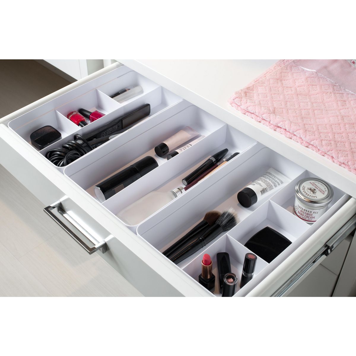 OU - Organizador cajones 34.5x7.5x Gris