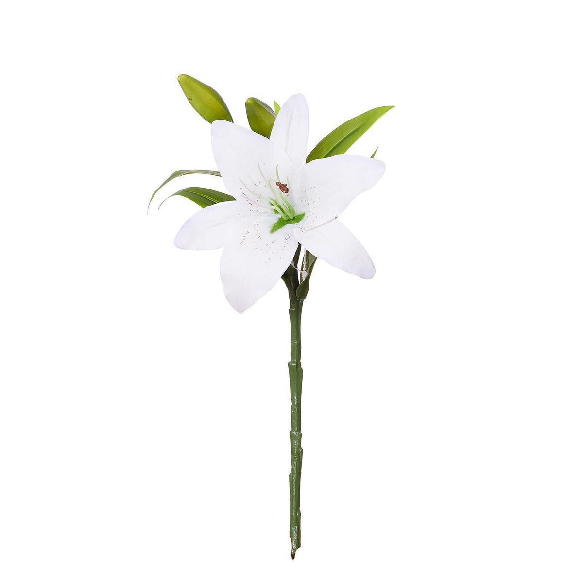 SOHOGAR - Flor Artificial Lilium 38 cm Blanco