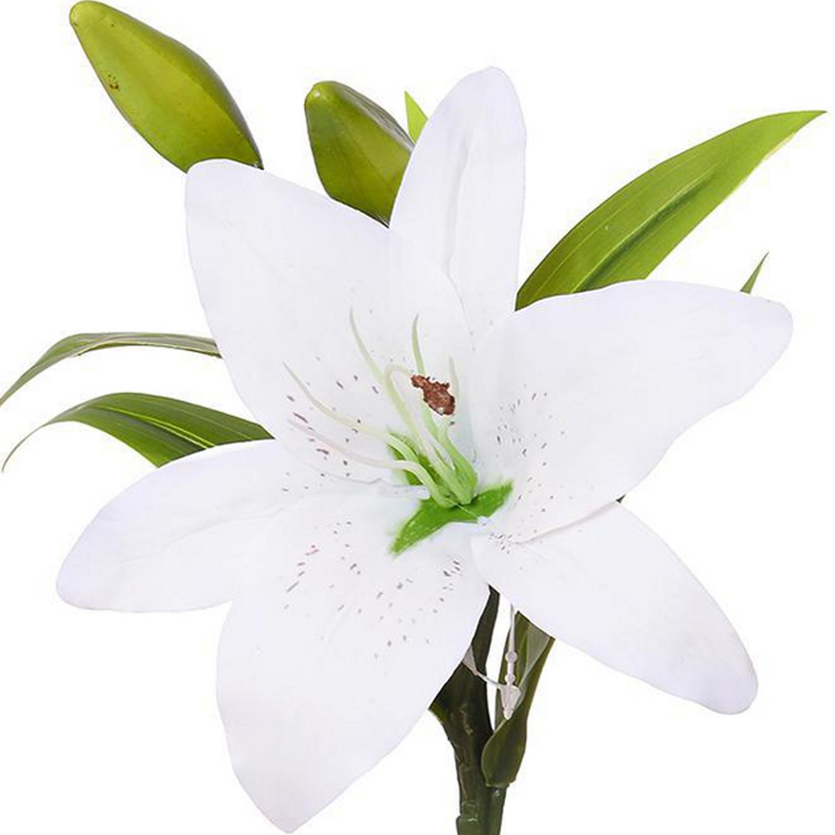 SOHOGAR - Flor Artificial Lilium 38 cm Blanco