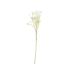 SOHOGAR - Vara Artificial Gipsofilia 60 cm Blanco