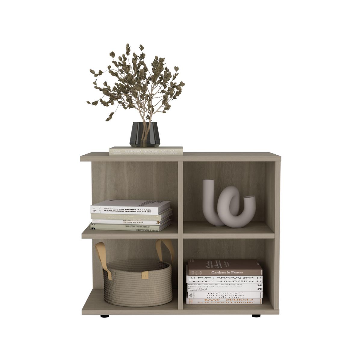 TUHOME - Mesa lateral Royal Bardolino 60x30x50 cm