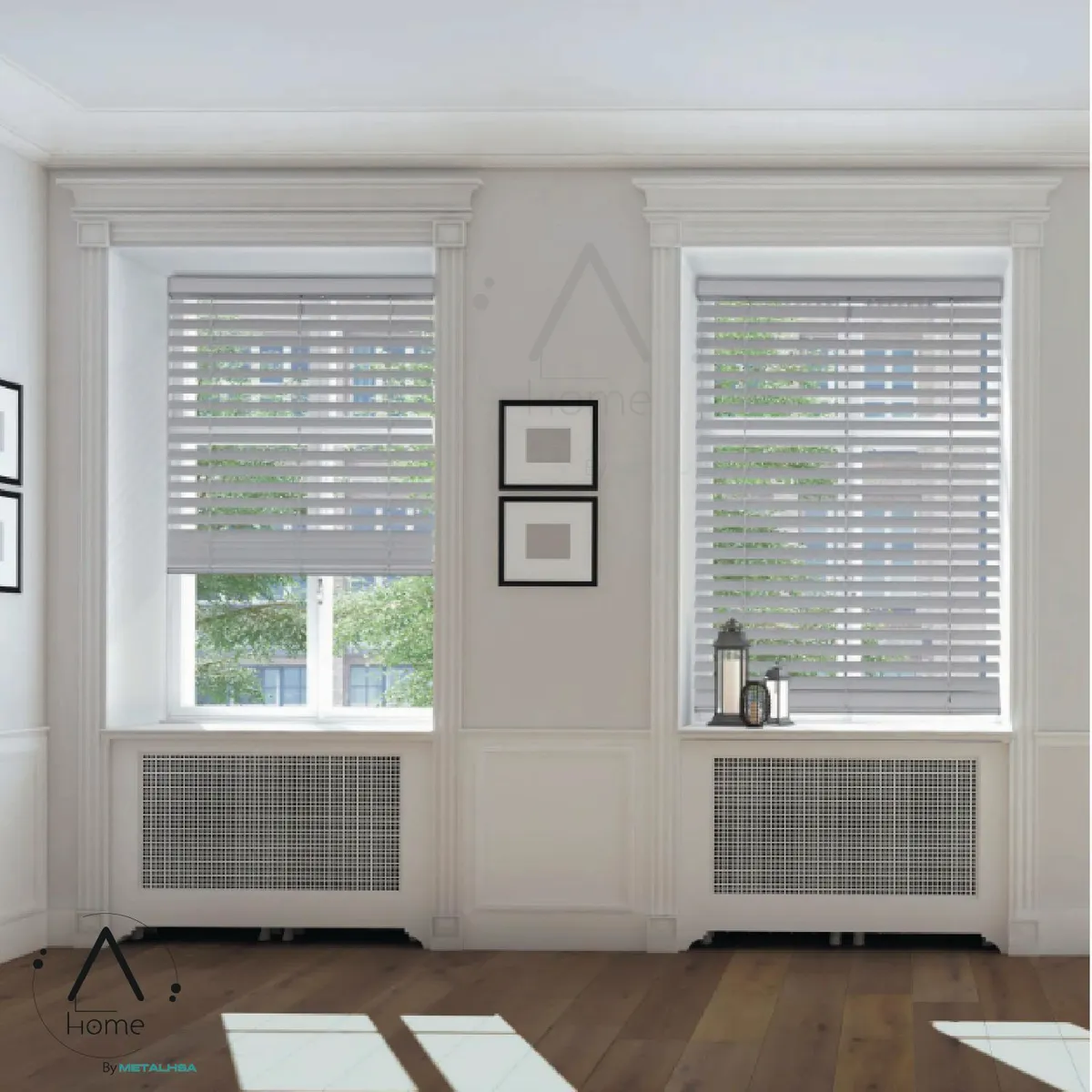 AURA - Persiana Recogida 160x250 cm Gris