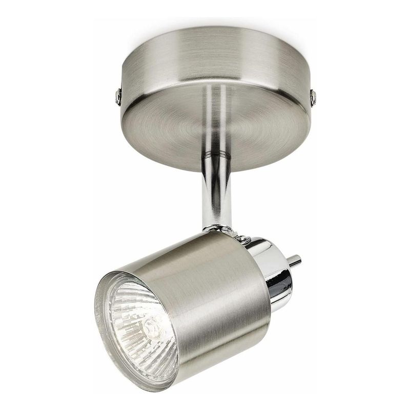 PHILIPS - Foco Meranti Metal Gris/Plata 35 6