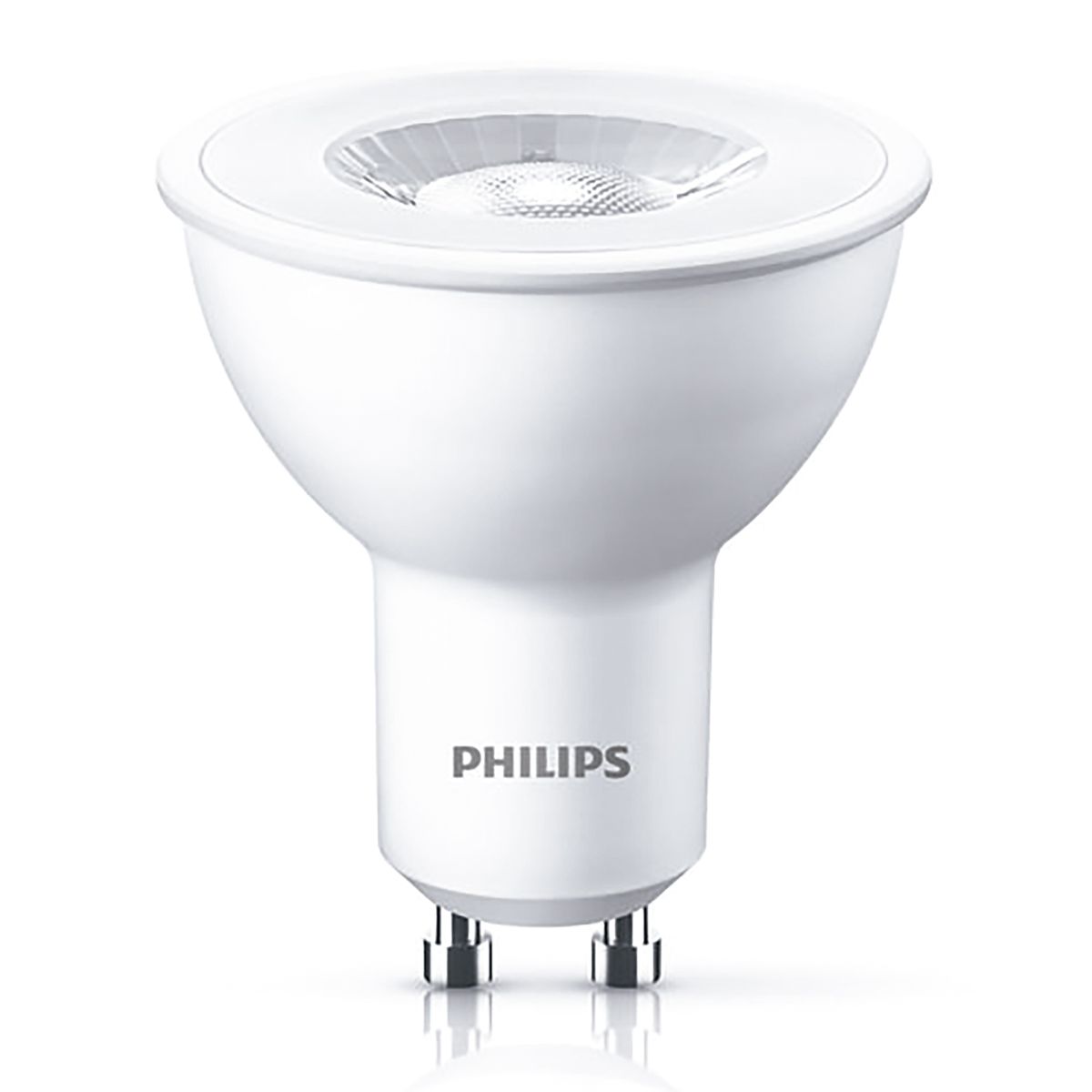 PHILIPS - Pack 4 Ampolletas Led Ecohome 4.7 W GU10 400 lm Luz Cálida