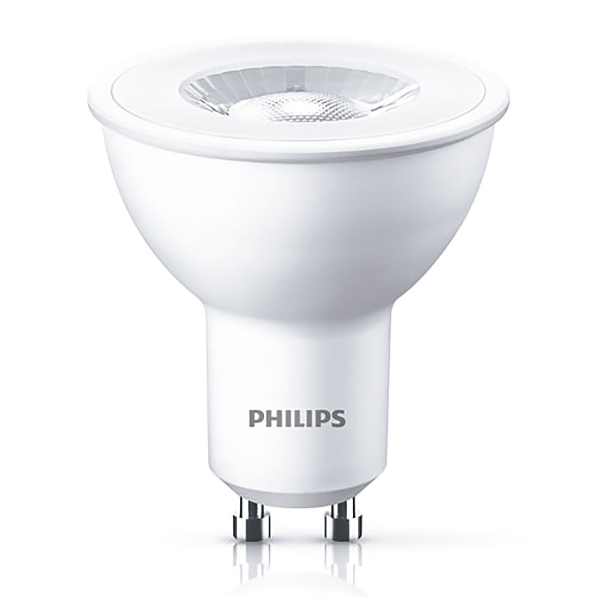 PHILIPS - Pack 4 Ampolletas Led Ecohome 4.6 W GU10 410 lm Luz Fría