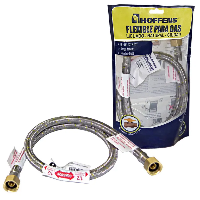 Flexible Gas HI 1/2x1/2" 100 cm