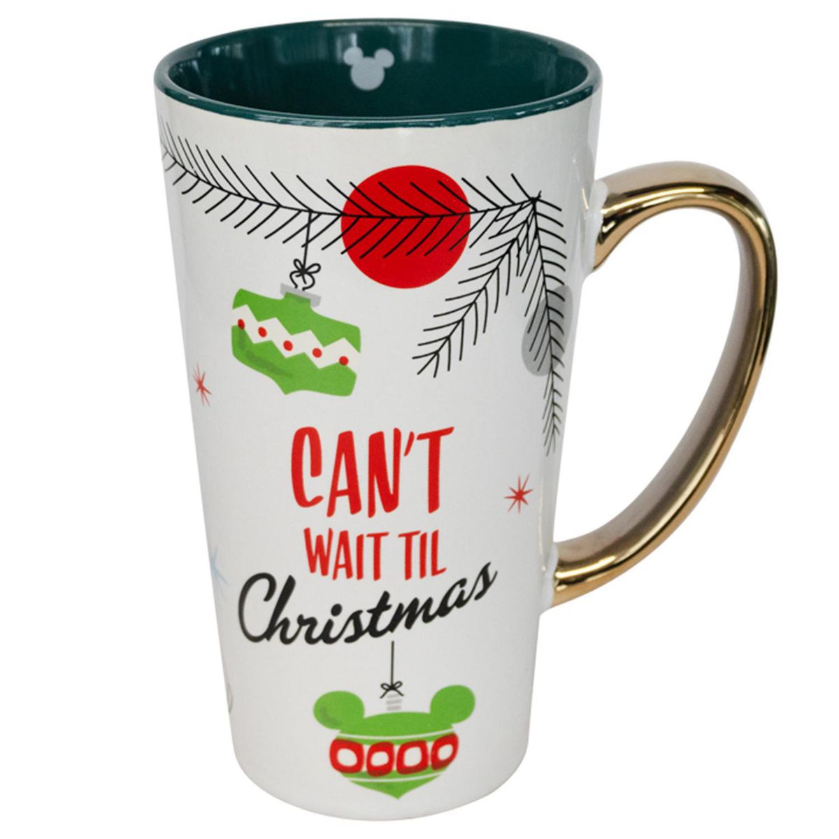 DISNEY - Tazón Latte 450 ml navidad