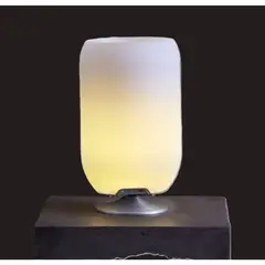 undefined - Lámpara Led Atmos Brushed Latón Blanco 45 22x22 cm