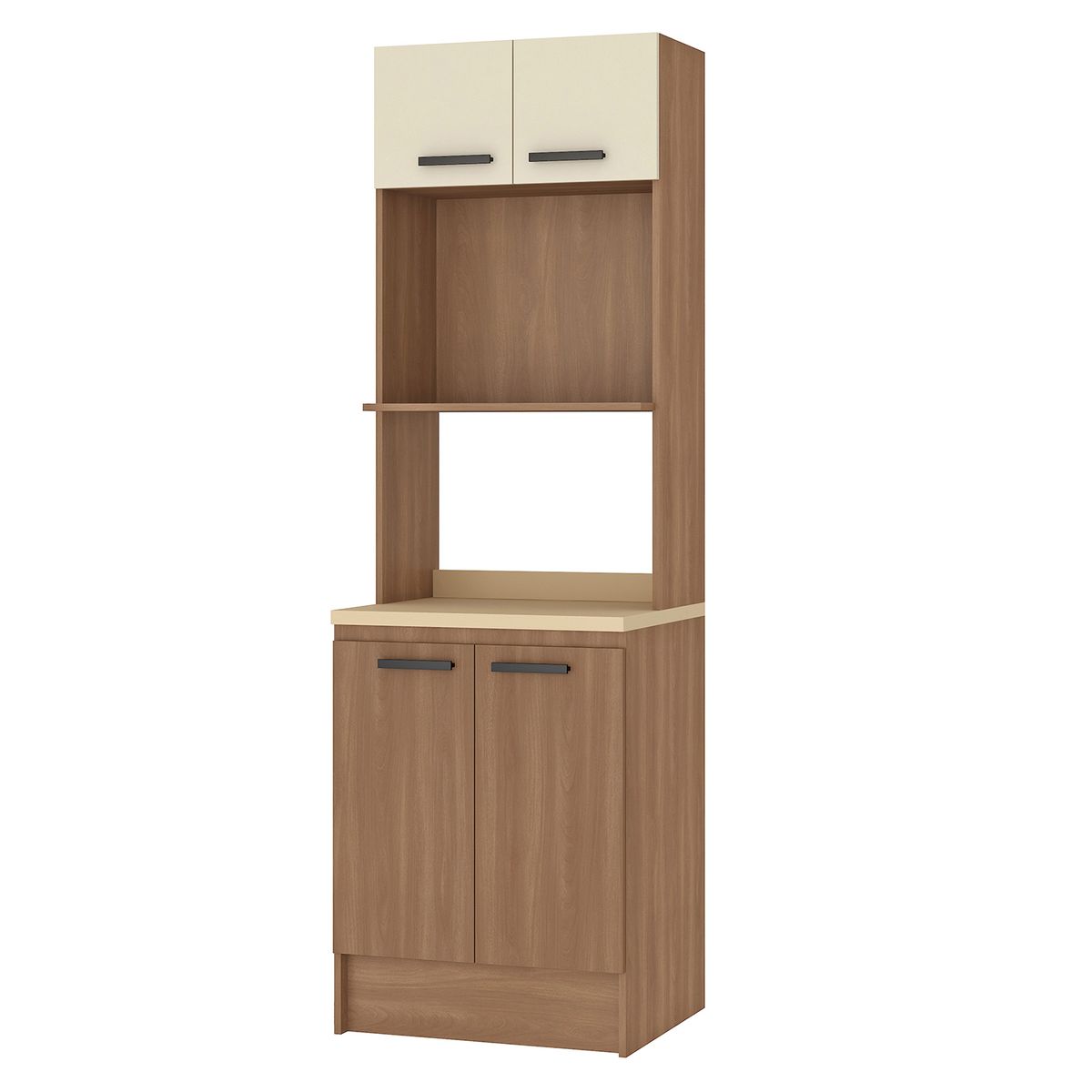VEKKAHOME - Despensa Mia 4 Puertas Beige