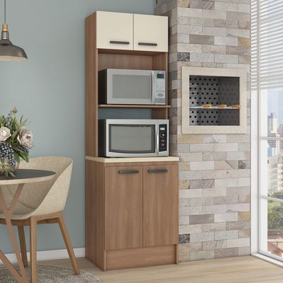 Imagen 2 del producto Mueble De Cocina Despensa Mia 4 Puertas Beige
