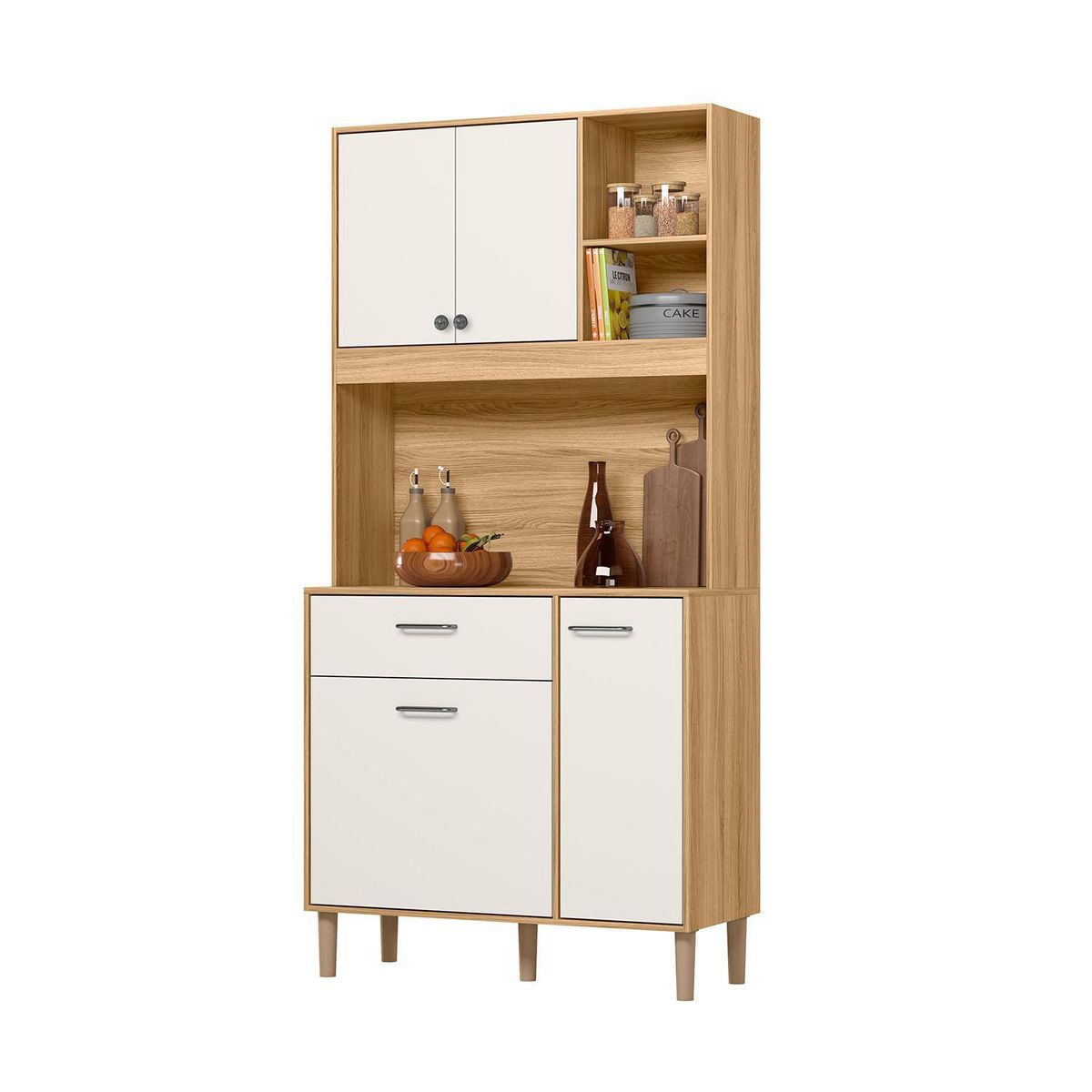 VEKKAHOME - Mueble Cocina Erva White 90 cm