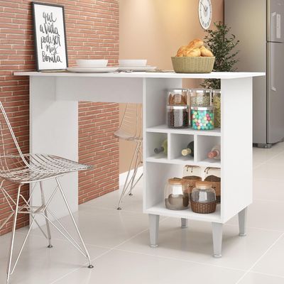 Imagen 2 del producto Mueble De Cocina Isla New Valdes Blanco