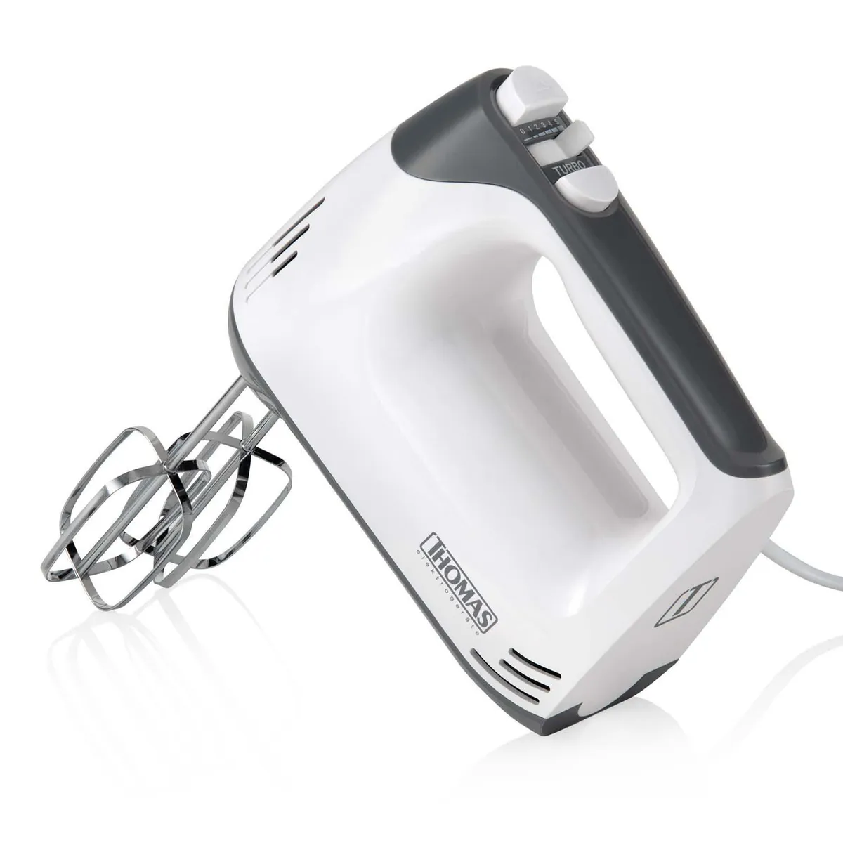 THOMAS - Batidora De mano 300 W Blanco/Gris TH-8832M