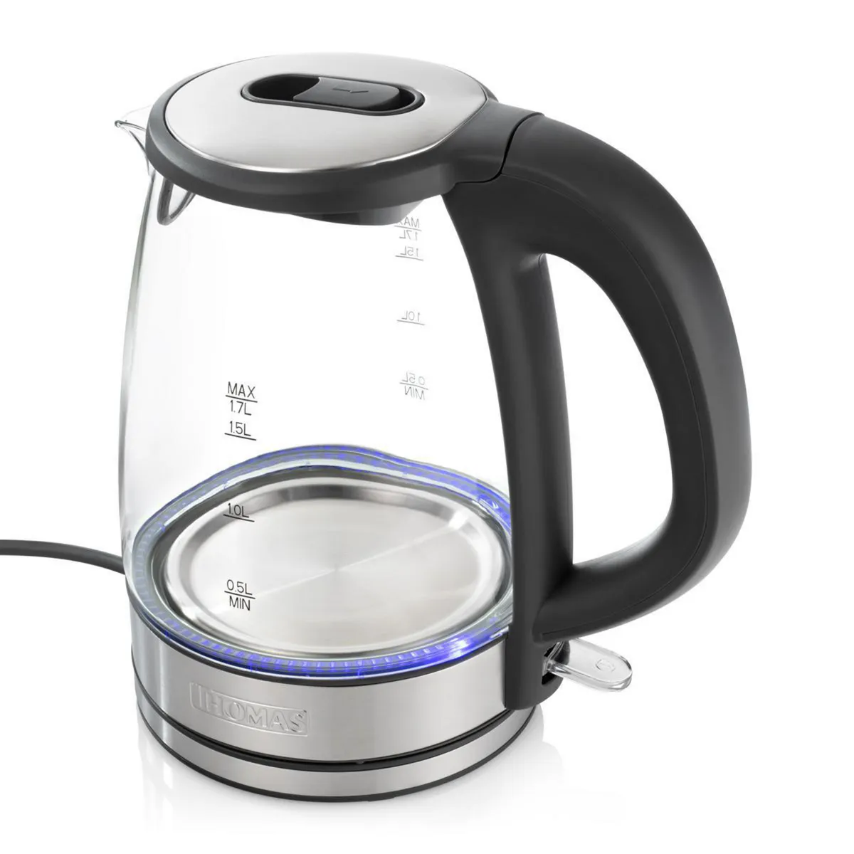 THOMAS - Hervidor 1.7 Litros Transparente TH-4725V