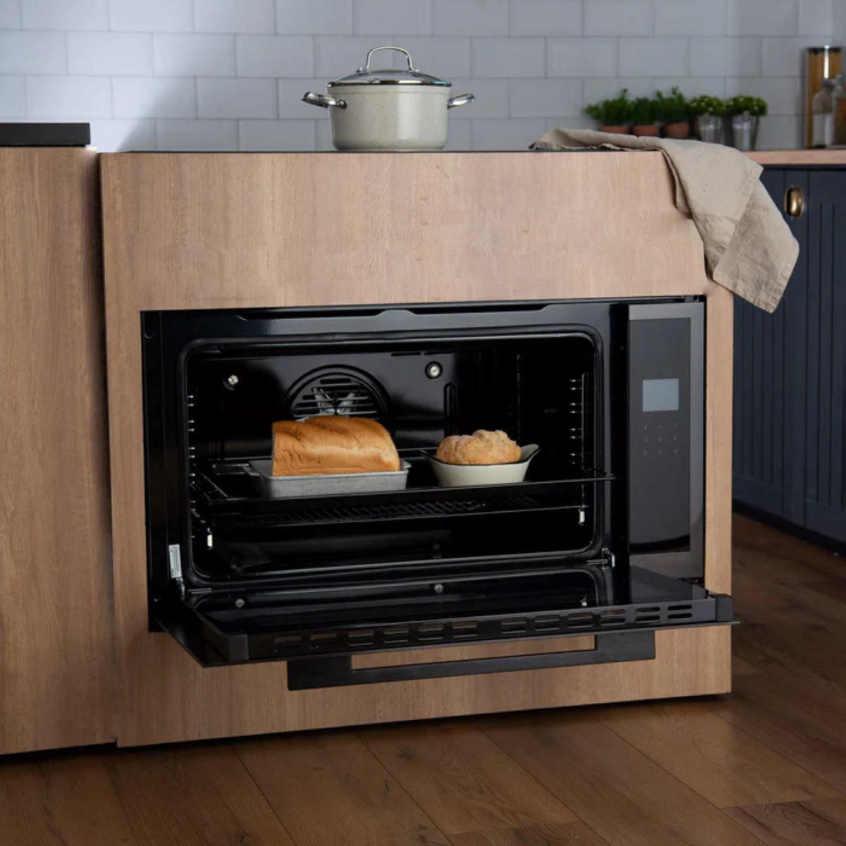 Horno Eléctrica Empotrado 100 Litros Negro 14220, marca FDV - Foto 2
