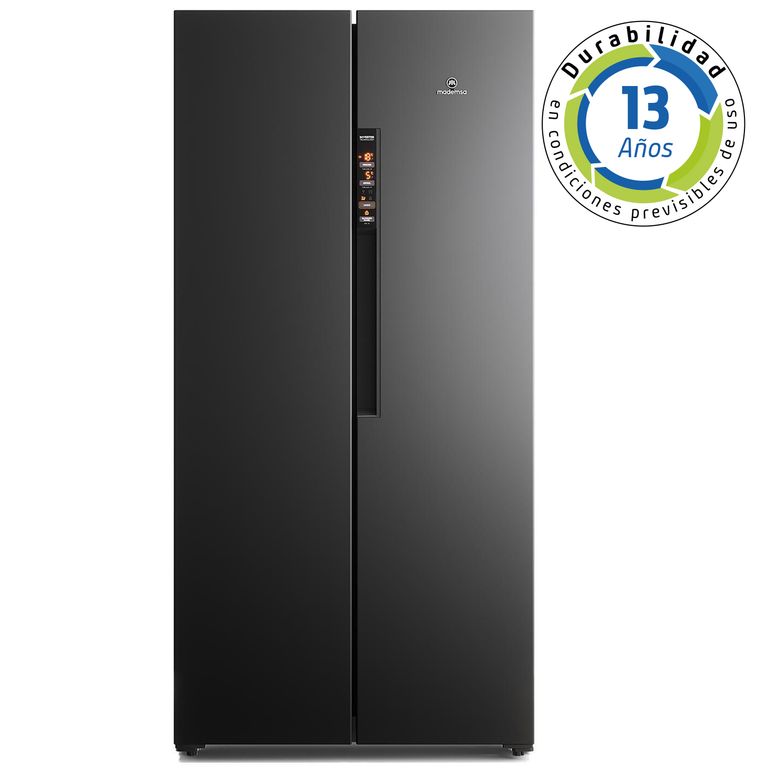 MADEMSA Refrigerador Side by Side No Frost 430 Litros Negro MAS430B