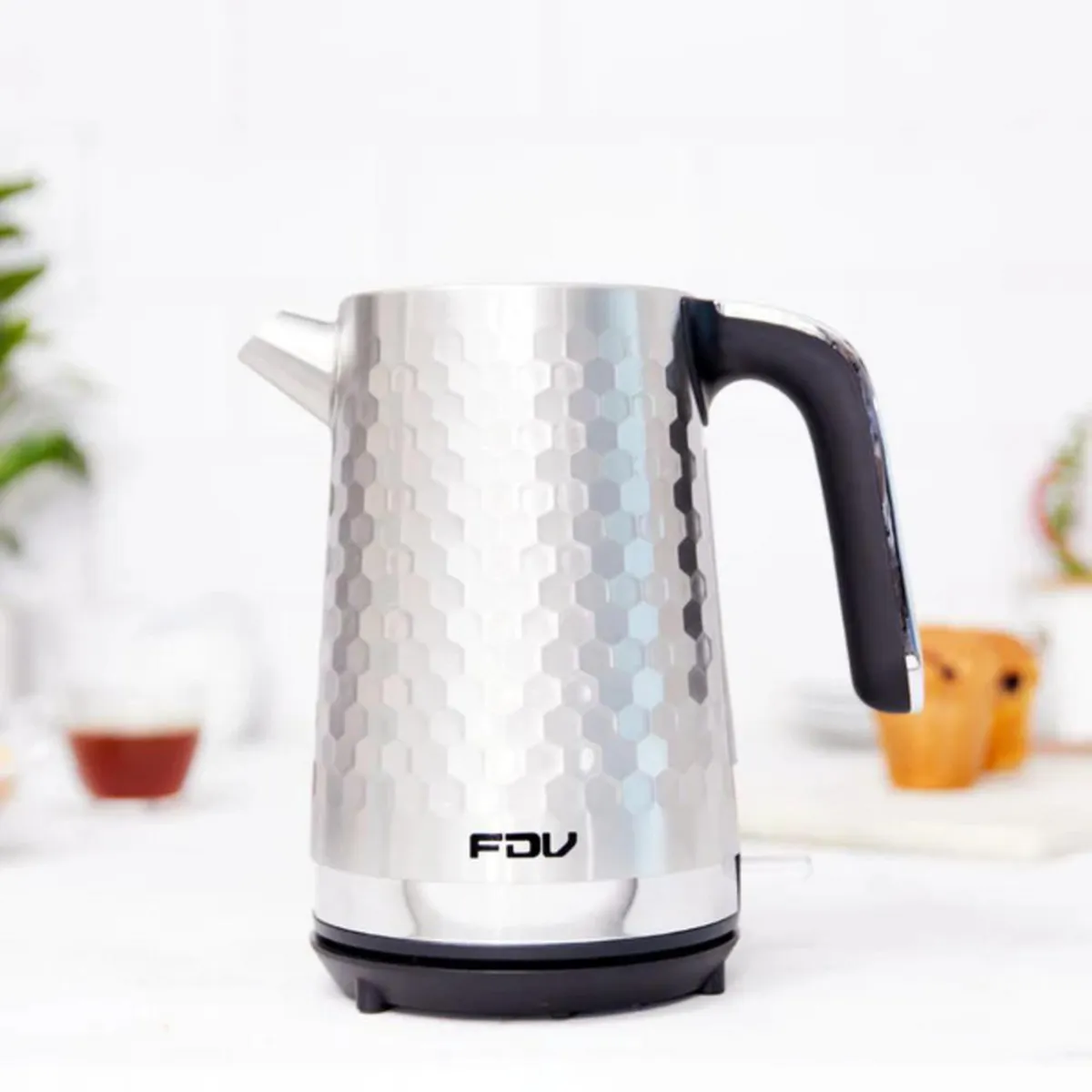 FDV - Hervidor 1.7 Litros Plateado Steel