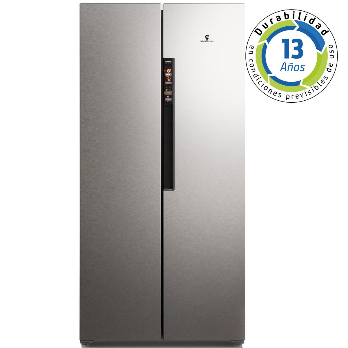 MADEMSA - Refrigerador Side by Side No Frost 430 Litros Inox MAS430