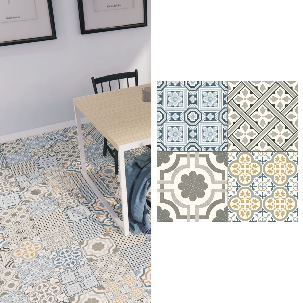 PAMESA - Porcelanato 45x45 cm Windsor Variado 1.22 m2