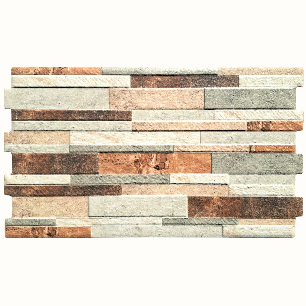 CRISTOFOLETTI - Cerámica 32x54 cm Rock Variado 1.38 m2