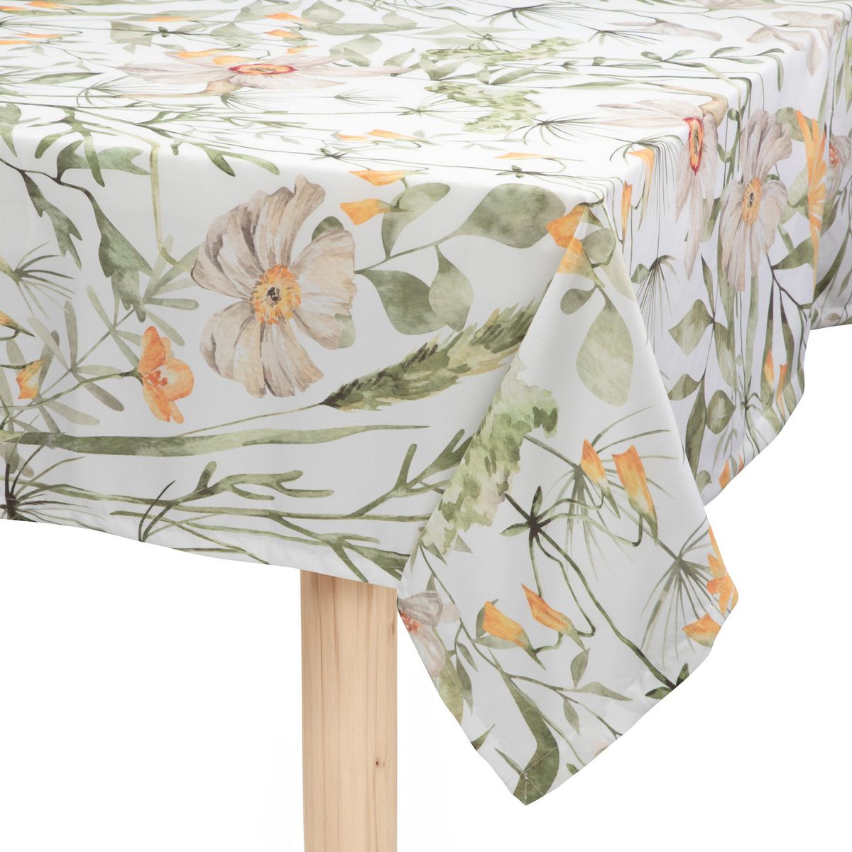 ATMOSPHERA HOME - Mantel Rectangular 140x230 cm Elena Flores Blanco