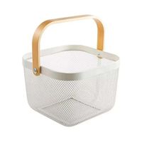 Canasto 26x26x30 cm 20.3 l Blanco