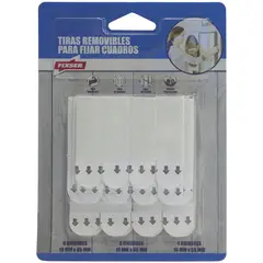 FIXSER - Tiras removibles para cuadros