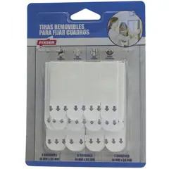FIXSER - Tiras removibles para cuadros