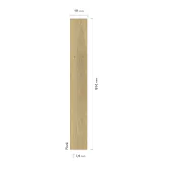 AGT - Piso Fotolaminado 7.5 mm 19.1x120 cm Corvina Beige 2.29 m2