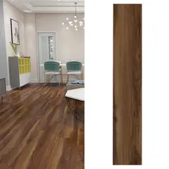 KLIPEN - Piso Vinílico 5 mm sin bisel cm Oregon Walnut 2.196 m2