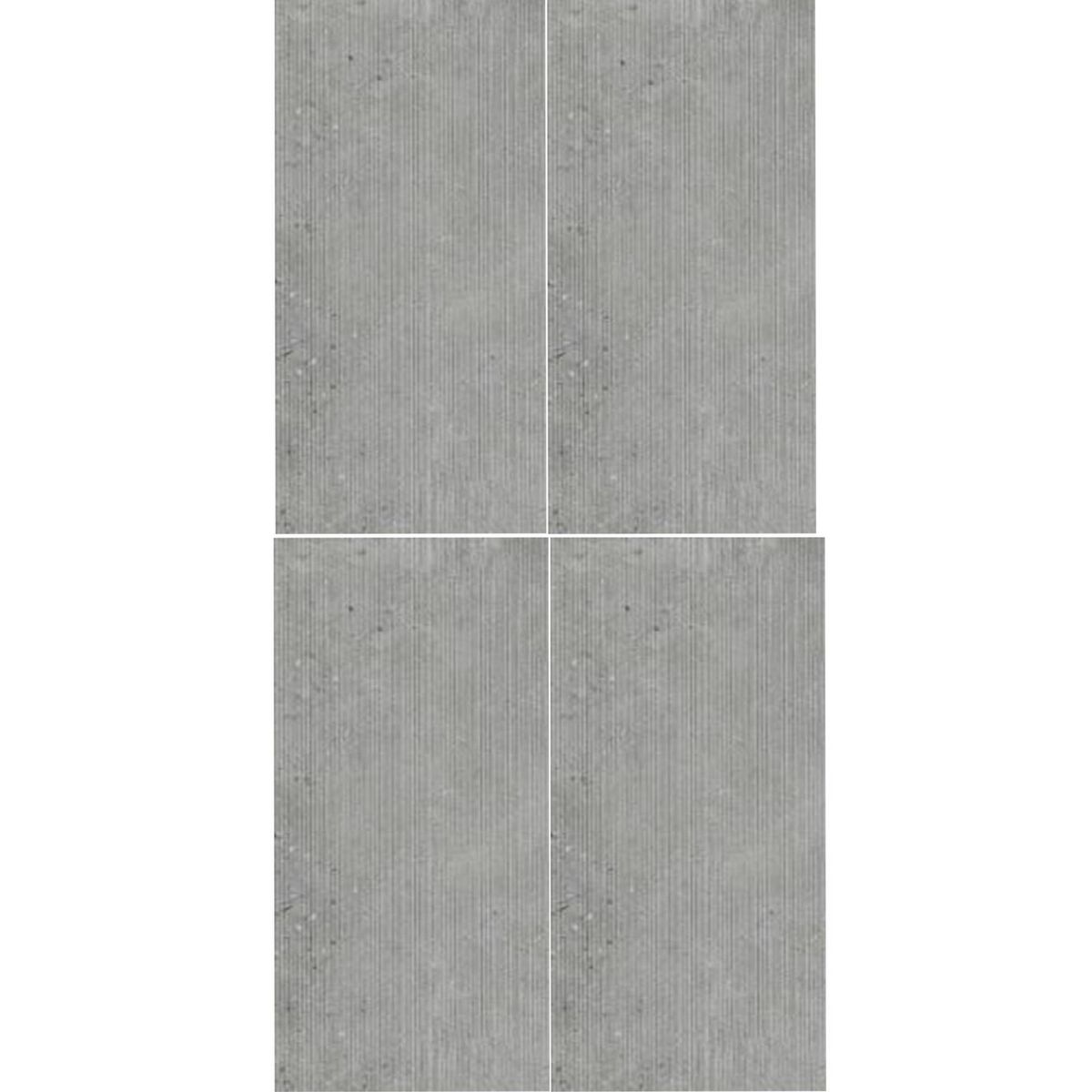 KLIPEN - Gres Porcelánico 30x60 cm Orbit Line Grey 1.44 m2