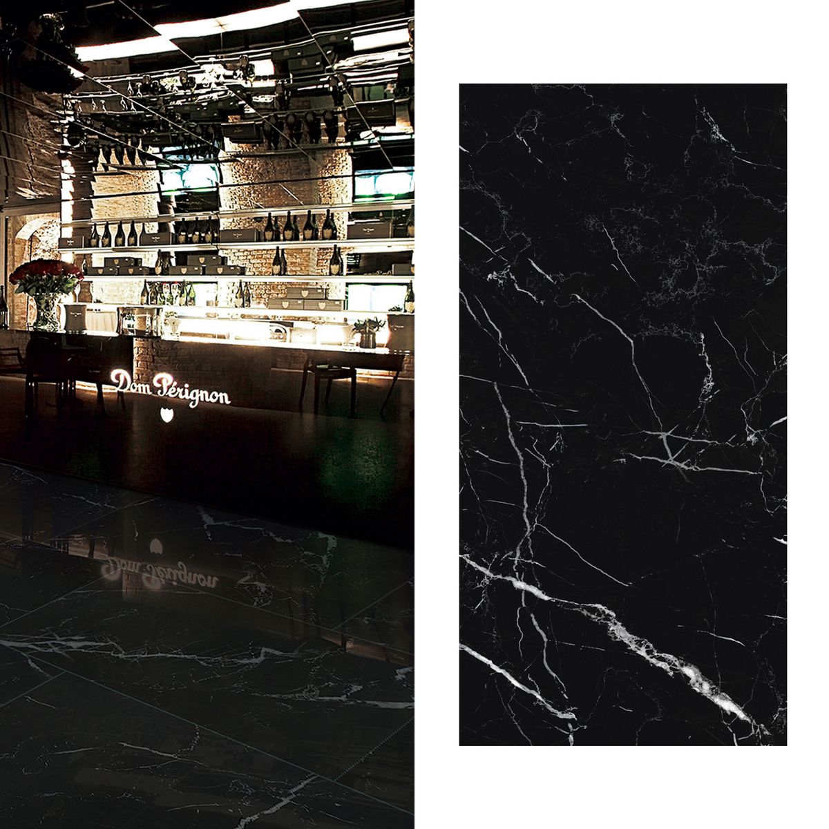 KLIPEN - Porcelanato 60x120 cm Prestige Negro 1.44 m2