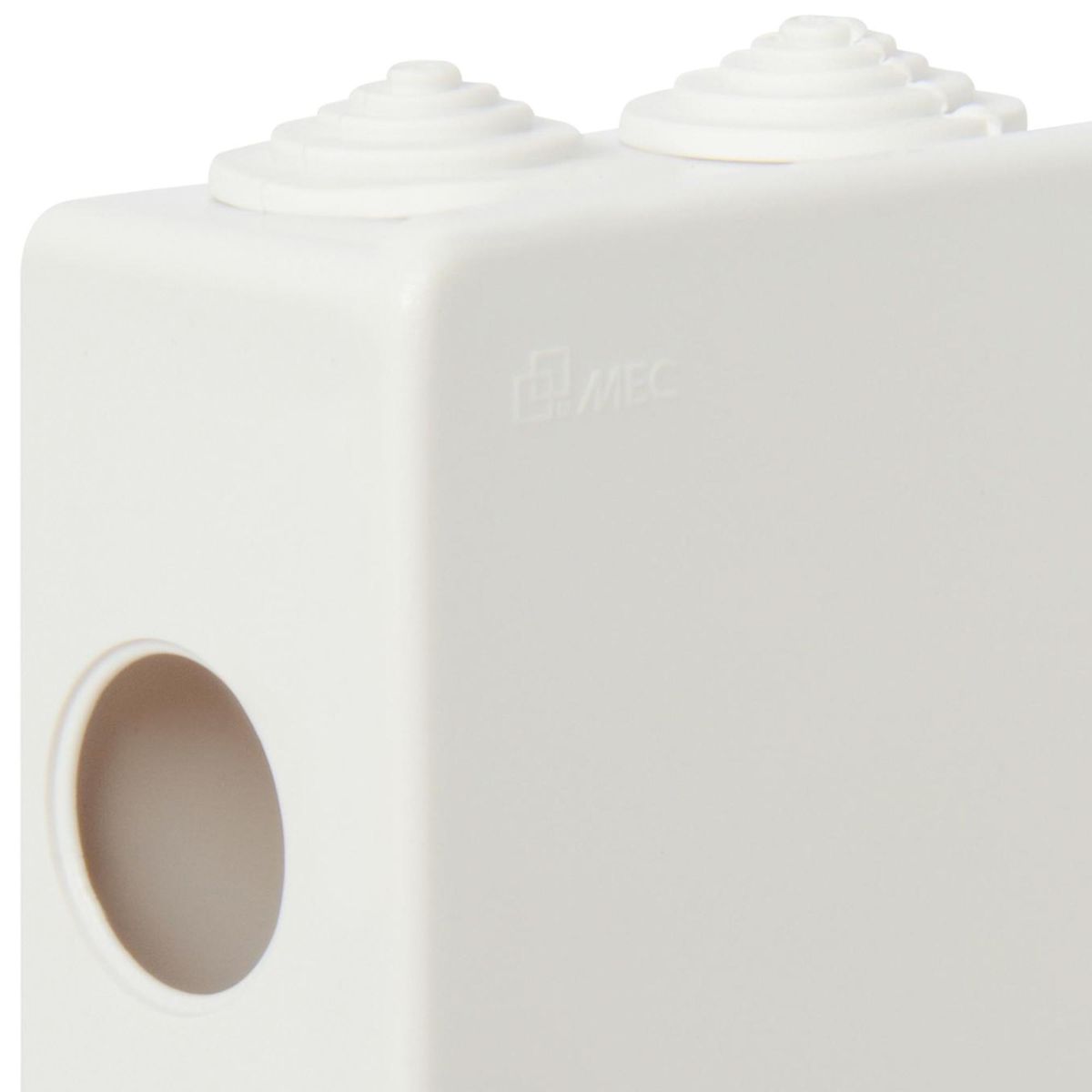 MEC - Caja Estanca cuadrada IP54 7 Conos de Entrada 10mm a 25mm (3/8''a 1'')